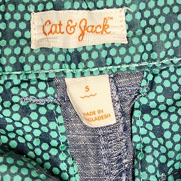 Cat & Jack Chambray Shorts Size 5 - Picture 3 of 7